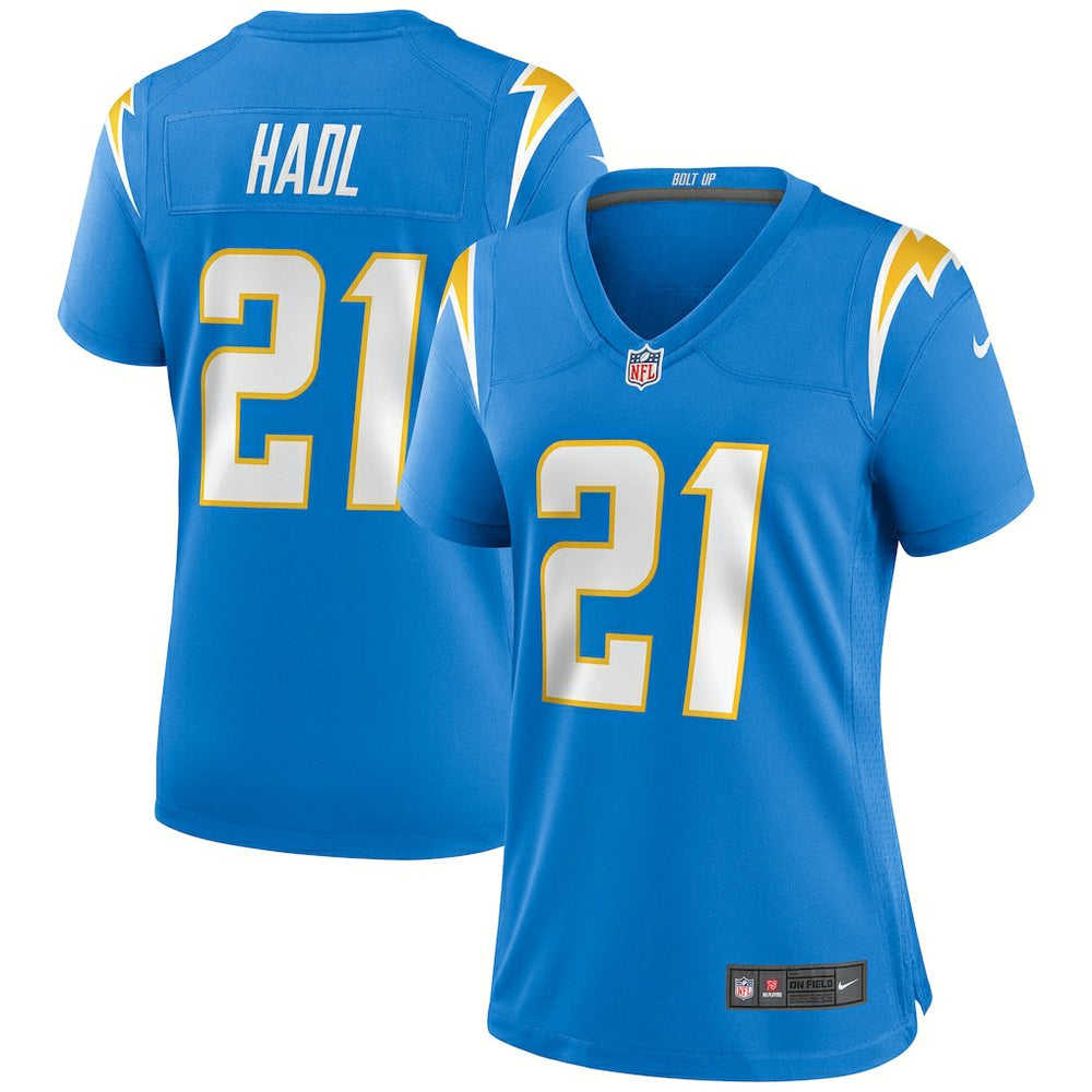 Nike John Hadl Los Angeles Chargers Women's Game Retired Player Jersey Powder Blue