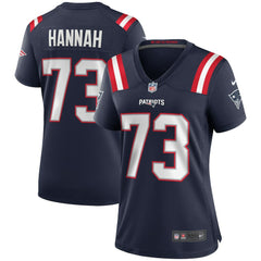 Nike John Hannah New England Patriots Women's Game Retired Player Jersey Navy