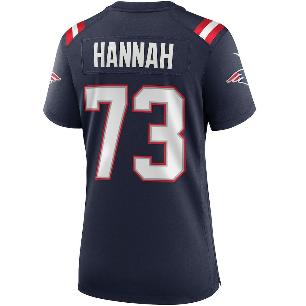 Nike John Hannah New England Patriots Women's Game Retired Player Jersey Navy
