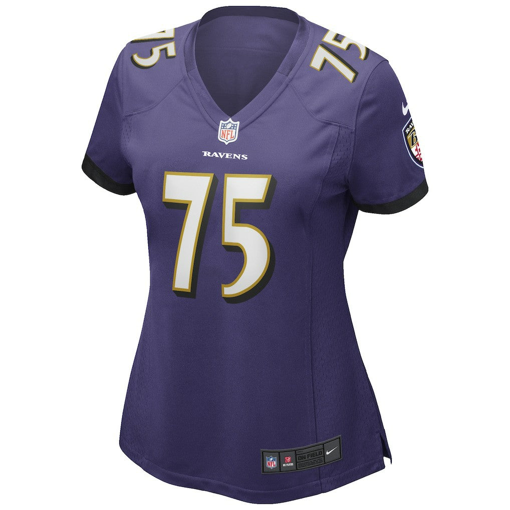 Nike Jonathan Ogden Baltimore Ravens Women's Game Retired Player Jersey Purple