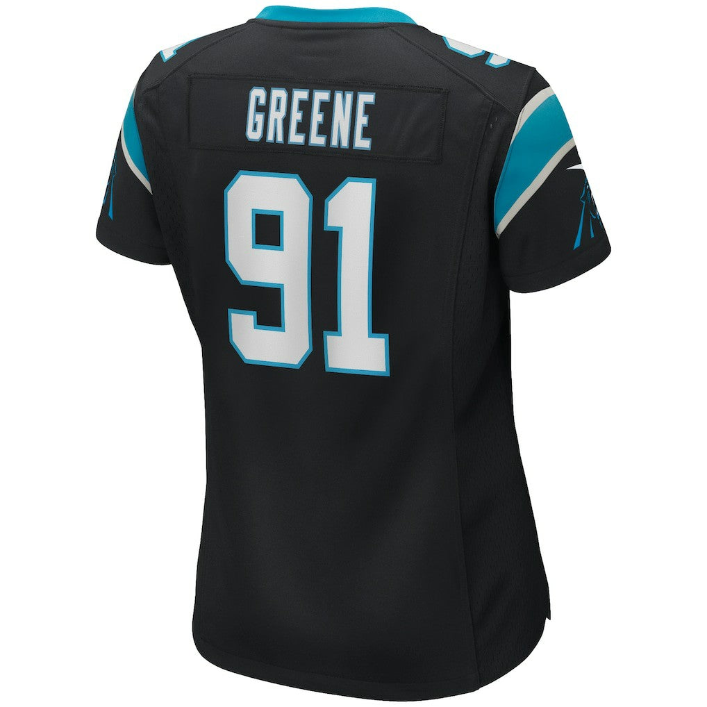 Nike Kevin Greene Carolina Panthers Women's Game Retired Player Jersey Black