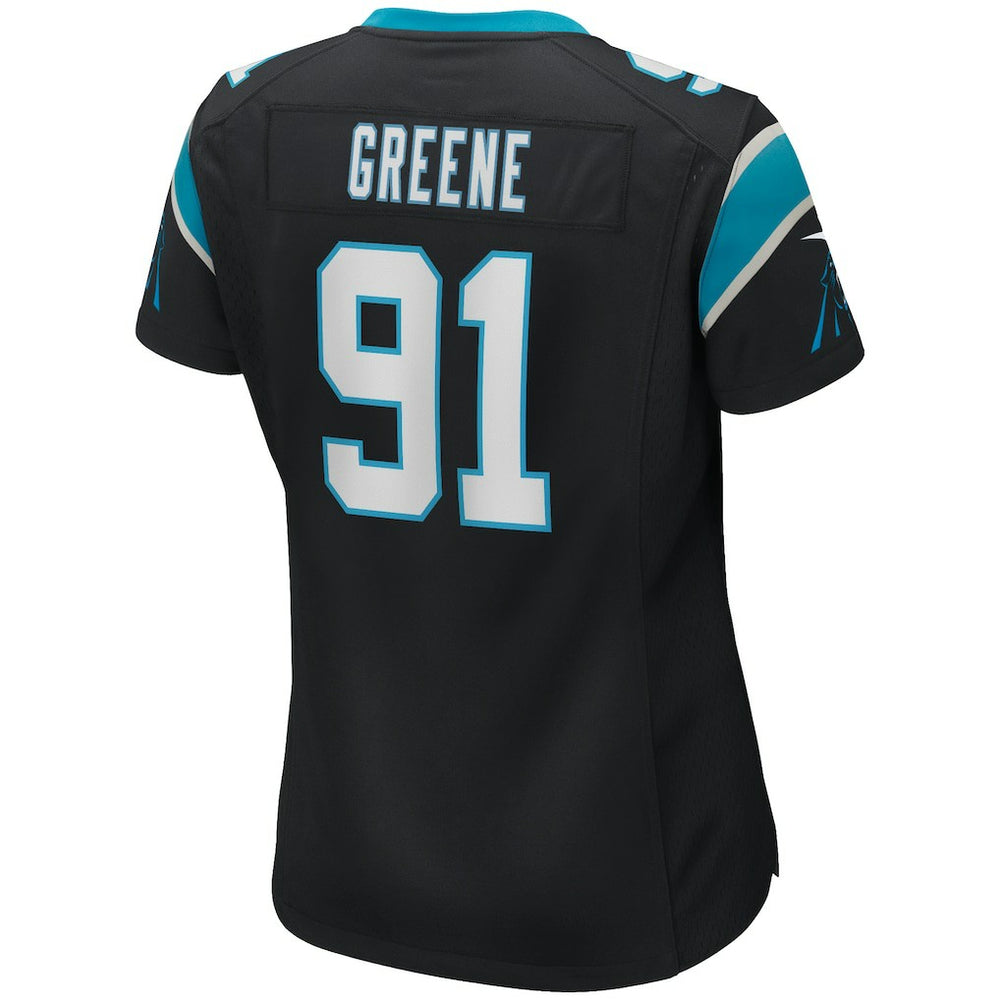 Nike Kevin Greene Carolina Panthers Women's Game Retired Player Jersey Black