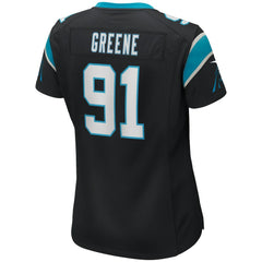 Nike Kevin Greene Carolina Panthers Women's Game Retired Player Jersey Black