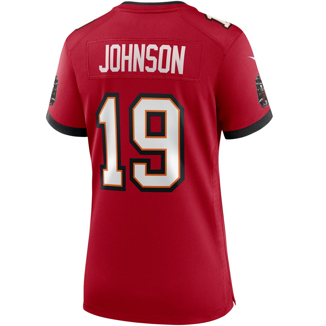 Nike Keyshawn Johnson Tampa Bay Buccaneers Women's Game Retired Player Jersey Red