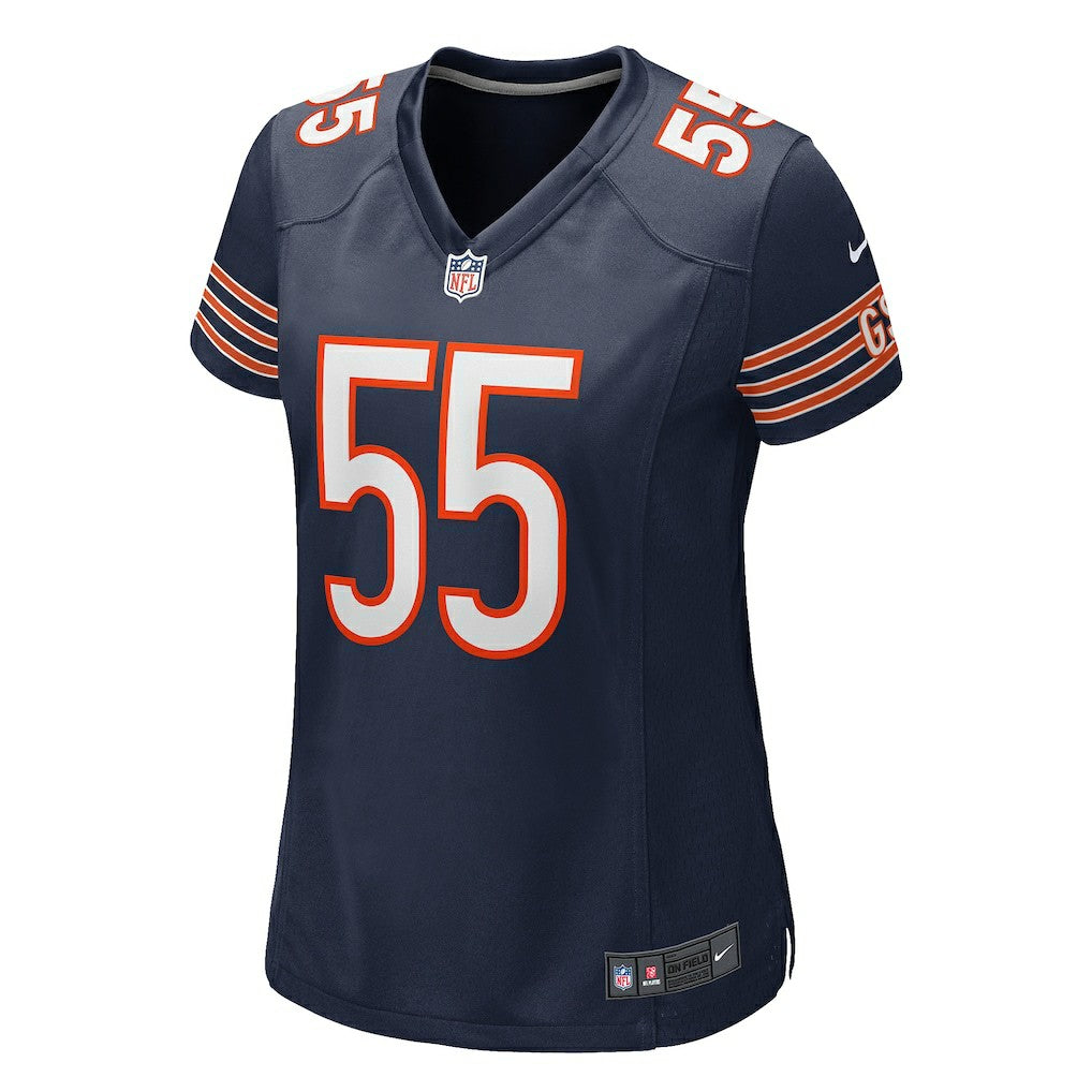Nike Lance Briggs Chicago Bears Women's Game Retired Player Jersey Navy