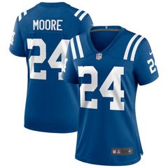 Nike Lenny Moore Indianapolis Colts Women's Game Retired Player Jersey Royal