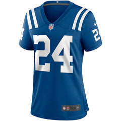 Nike Lenny Moore Indianapolis Colts Women's Game Retired Player Jersey Royal