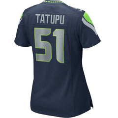 Nike Lofa Tatupu Seattle Seahawks Women's Game Retired Player Jersey College Navy