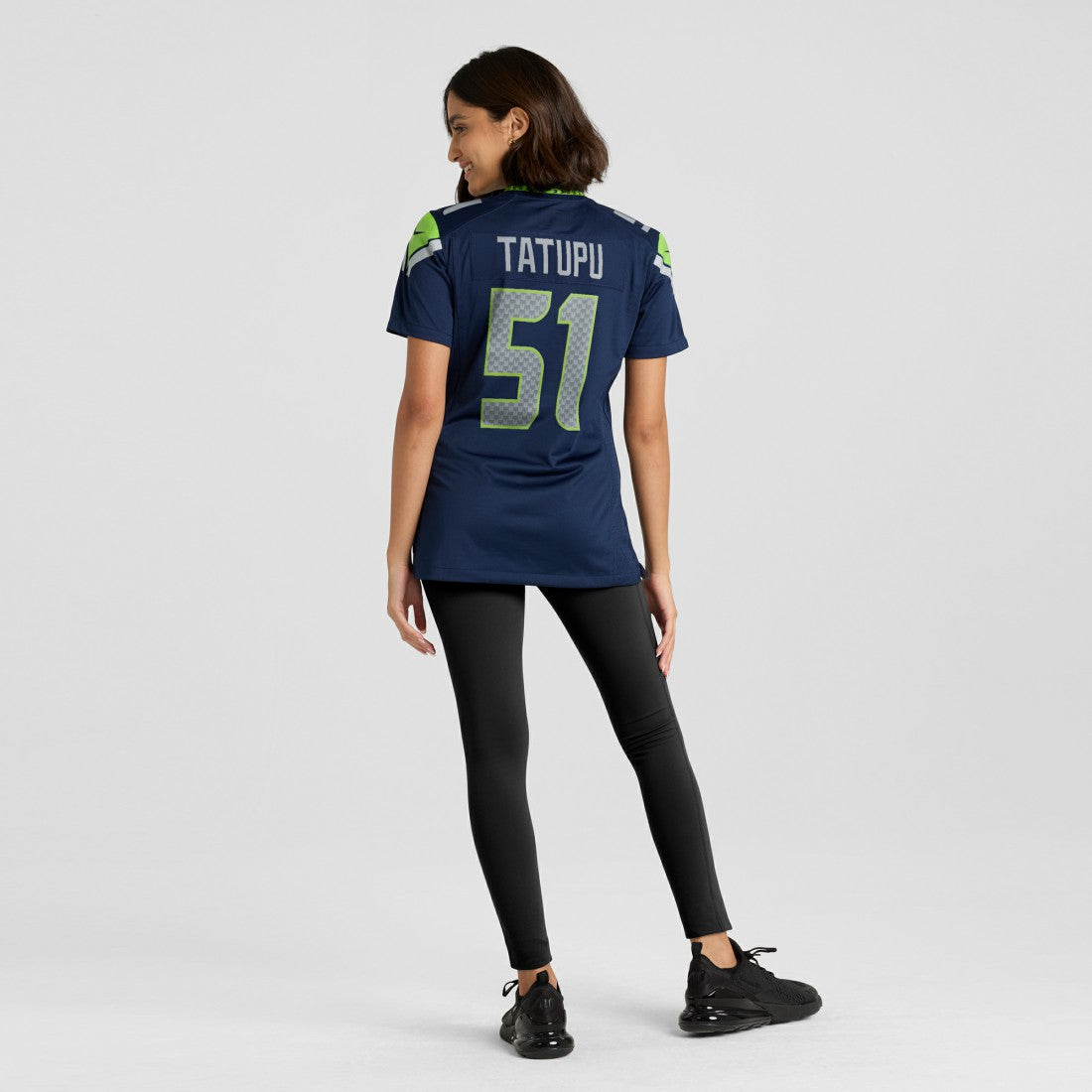 Nike Lofa Tatupu Seattle Seahawks Women's Game Retired Player Jersey College Navy