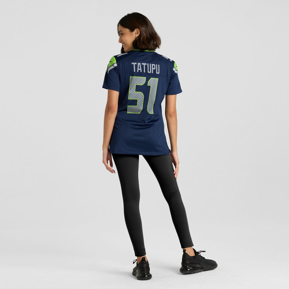 Nike Lofa Tatupu Seattle Seahawks Women's Game Retired Player Jersey College Navy