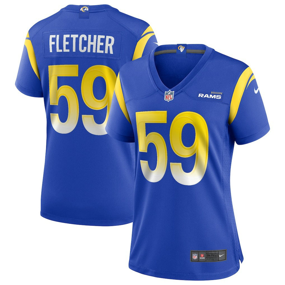Nike London Fletcher Los Angeles Rams Women's Game Retired Player Jersey Royal