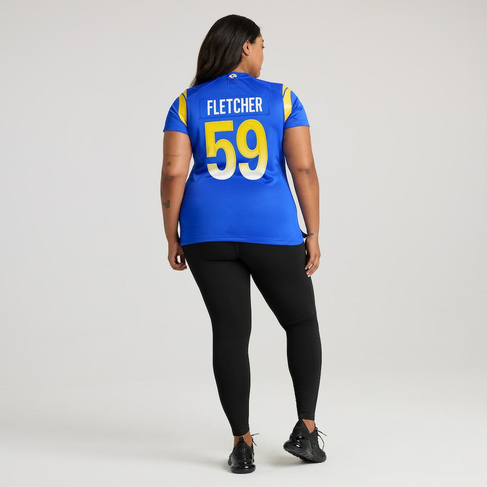 Nike London Fletcher Los Angeles Rams Women's Game Retired Player Jersey Royal