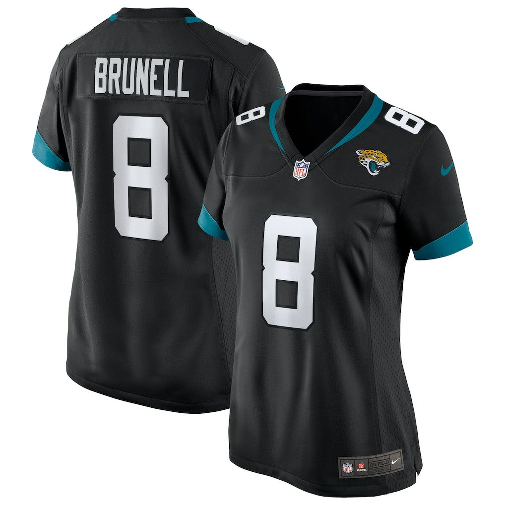 Nike Mark Brunell Jacksonville Jaguars Women's Game Retired Player Jersey Black