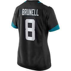 Nike Mark Brunell Jacksonville Jaguars Women's Game Retired Player Jersey Black
