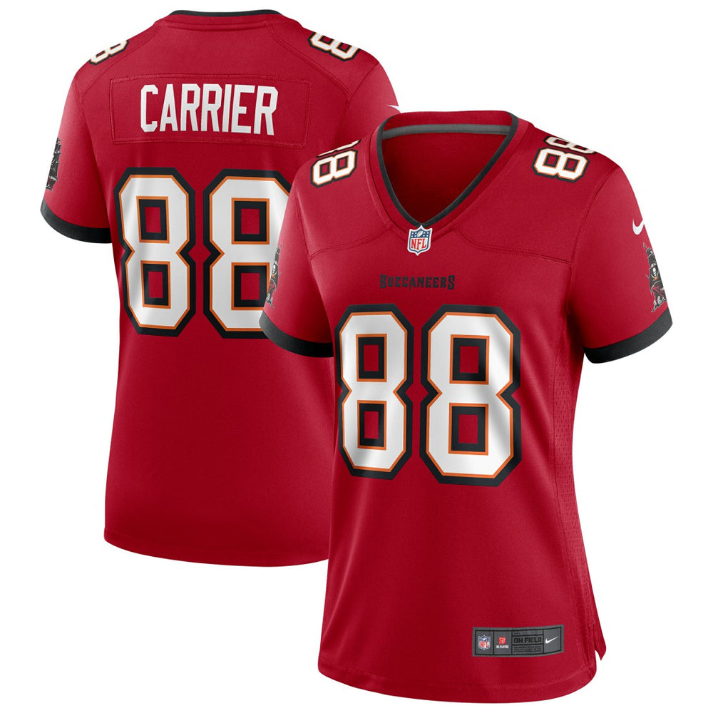 Nike Mark Carrier Tampa Bay Buccaneers Women's Game Retired Player Jersey Red