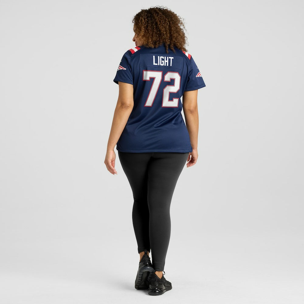 Nike Matt Light New England Patriots Women's Game Retired Player Jersey Navy