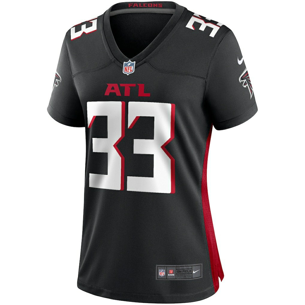 Nike Michael Turner Atlanta Falcons Women's Game Retired Player Jersey Black