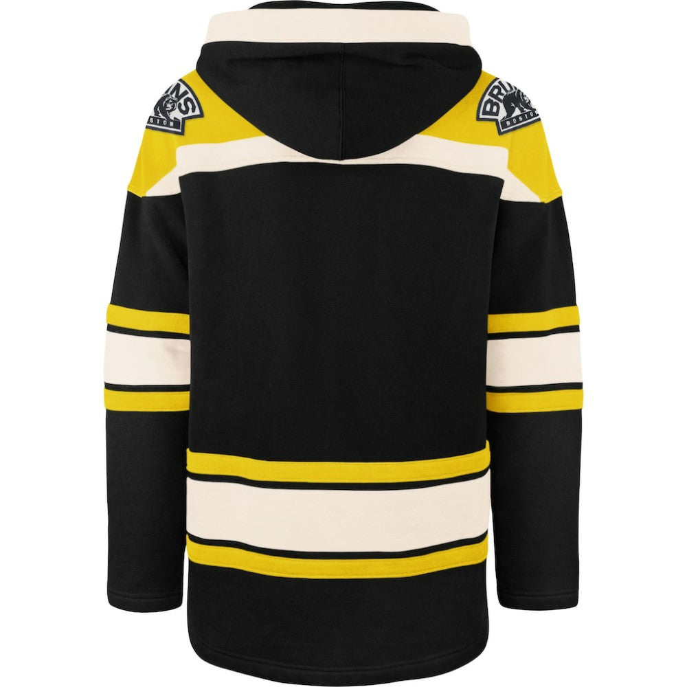 Boston Bruins '47 Superior Lacer Hoodie - Black - NHL 3996200
