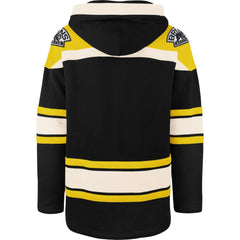 Boston Bruins '47 Superior Lacer Hoodie - Black - NHL 3996200