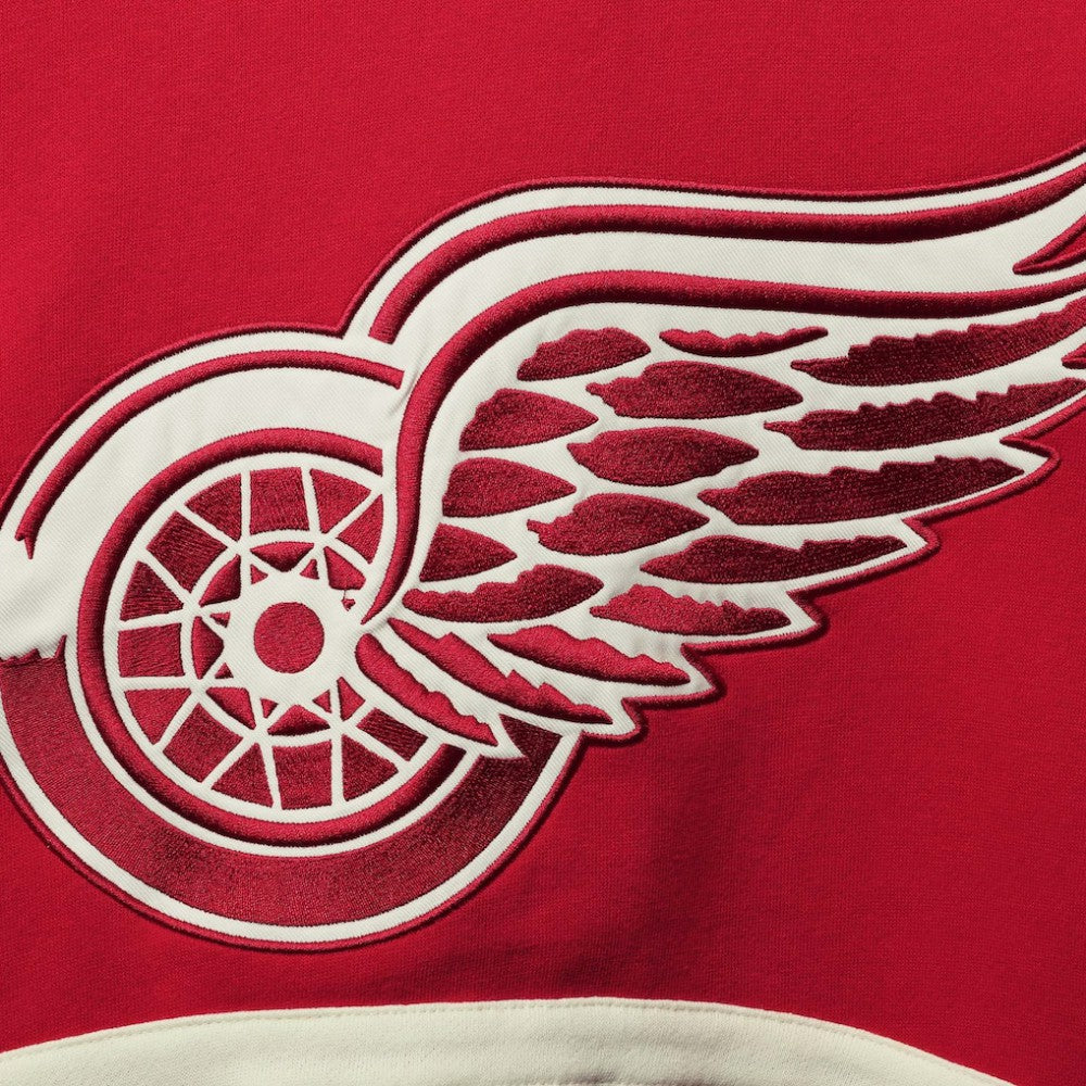 Detroit Red Wings '47 Superior Lacer Hoodie - Red - NHL 3996202