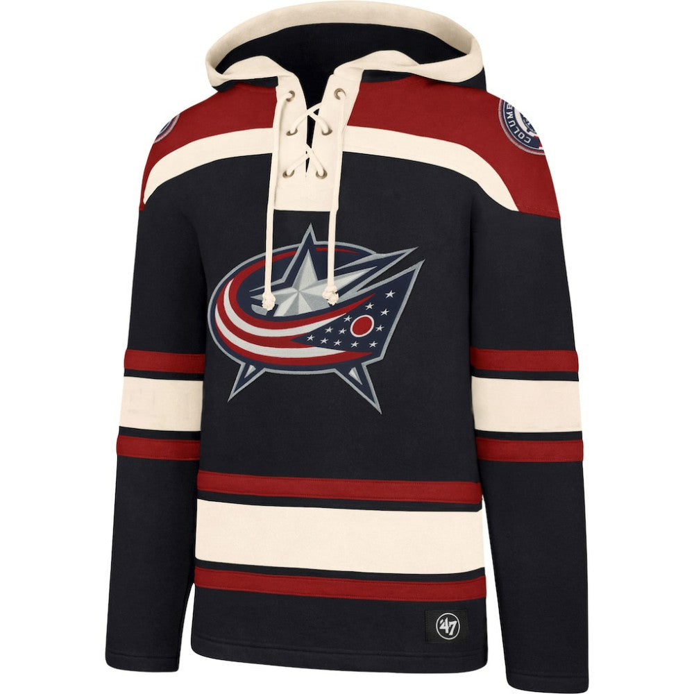 Columbus Blue Jackets '47 Superior Lacer Hoodie - Navy - NHL 3996213