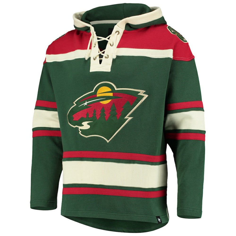 Minnesota Wild '47 Superior Lacer Hoodie - Green - NHL 3996214