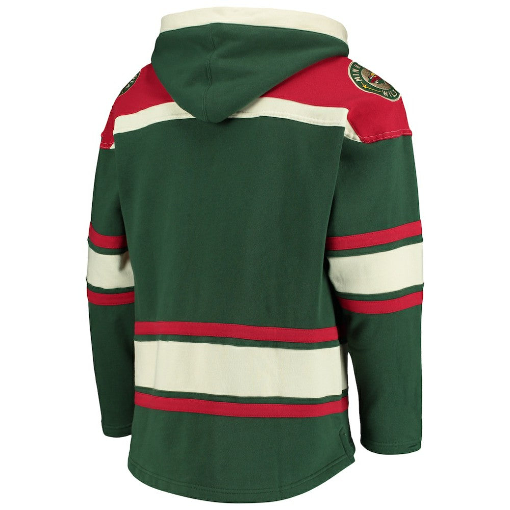 Minnesota Wild '47 Superior Lacer Hoodie - Green - NHL 3996214
