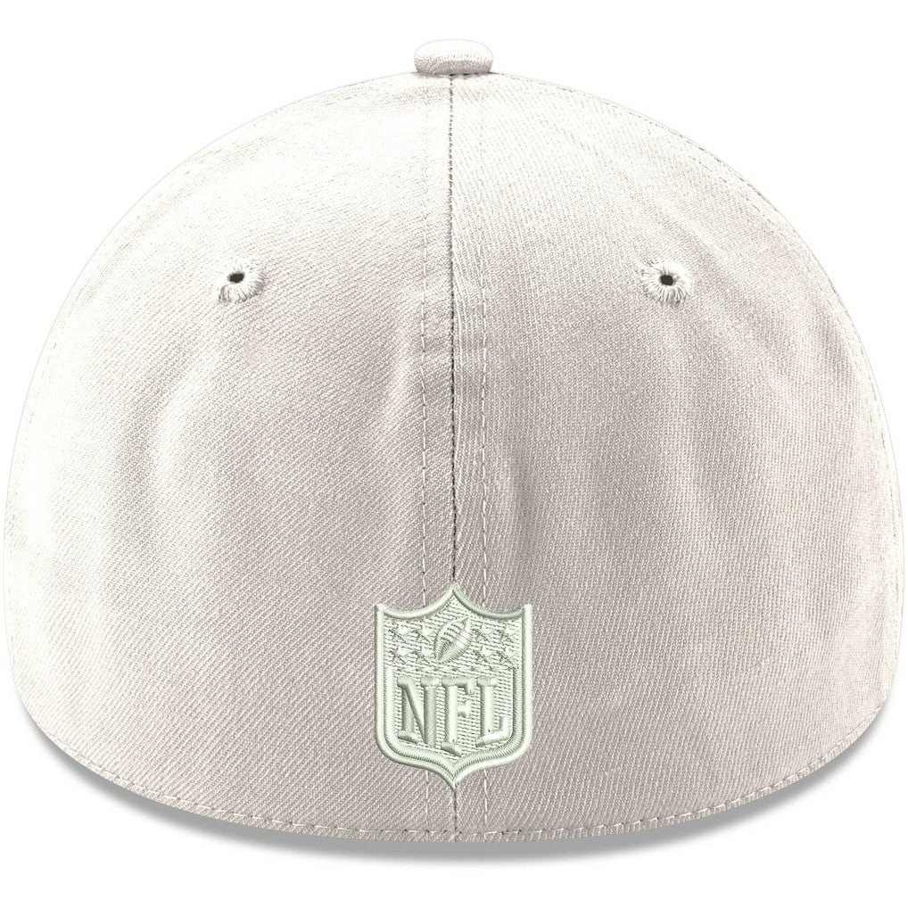 Los Angeles Rams New Era LA Logo Iced II 39THIRTY Flex Hat White
