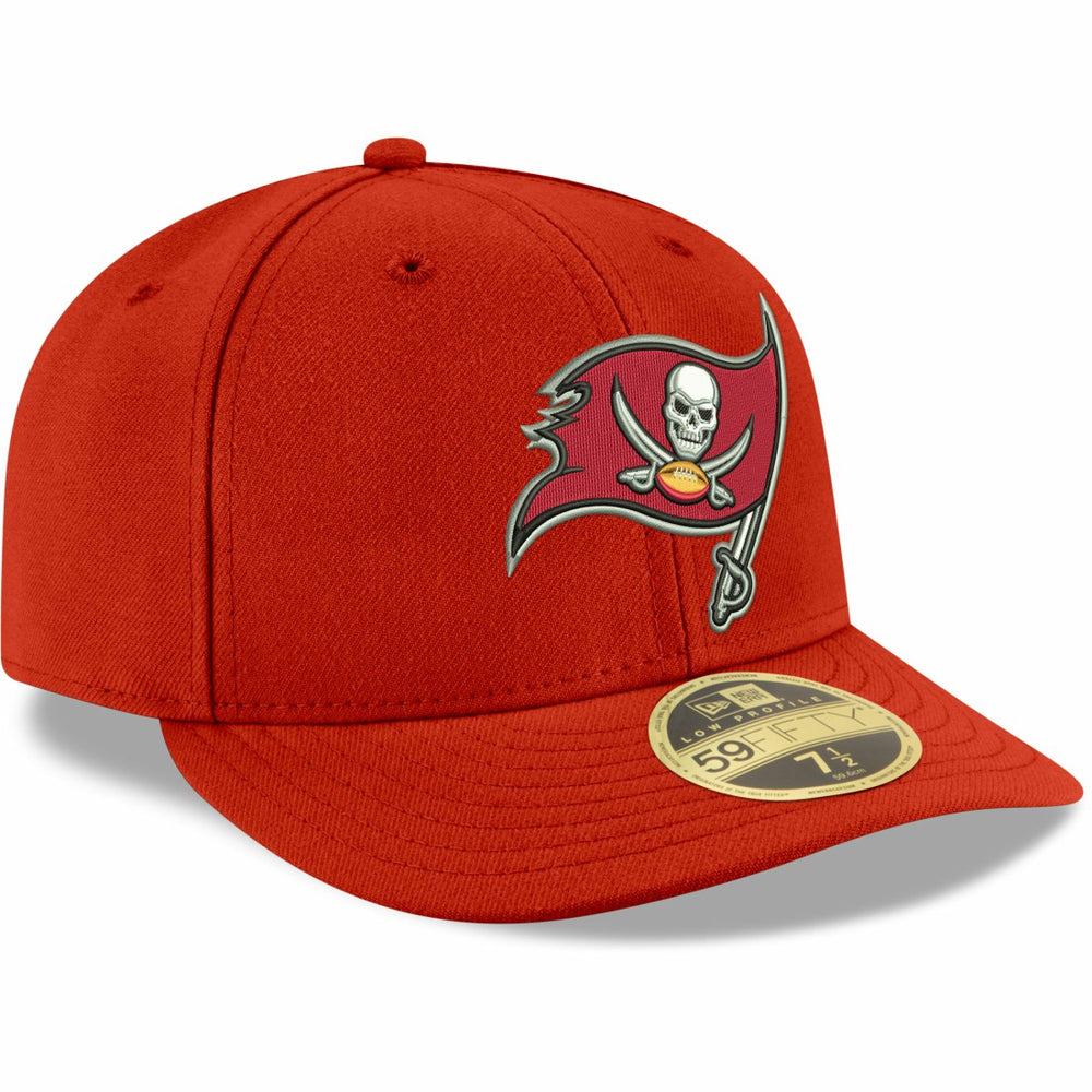 Tampa Bay Buccaneers New Era Omaha Low Profile 59FIFTY Fitted Team Hat Red