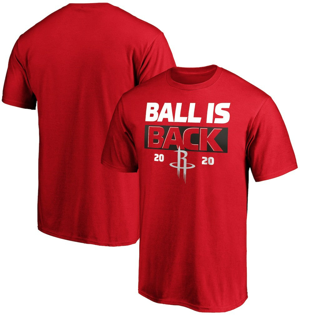 Houston Rockets Ball Is Back T-Shirt Red