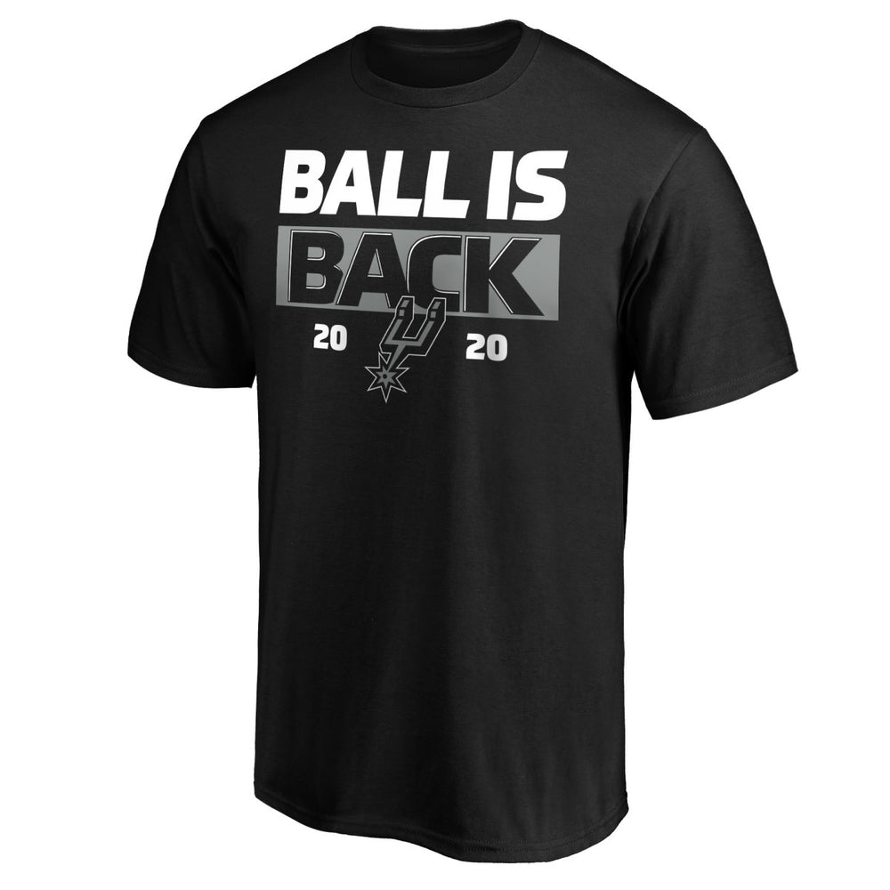 San Antonio Spurs Ball Is Back T-Shirt Black