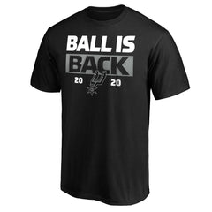 San Antonio Spurs Ball Is Back T-Shirt Black