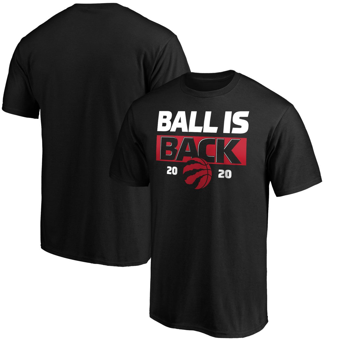 Toronto Raptors Ball Is Back T-Shirt Black