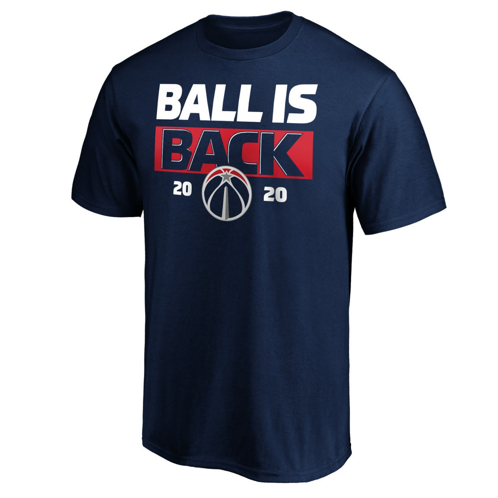 Washington Wizards Ball Is Back T-Shirt Navy