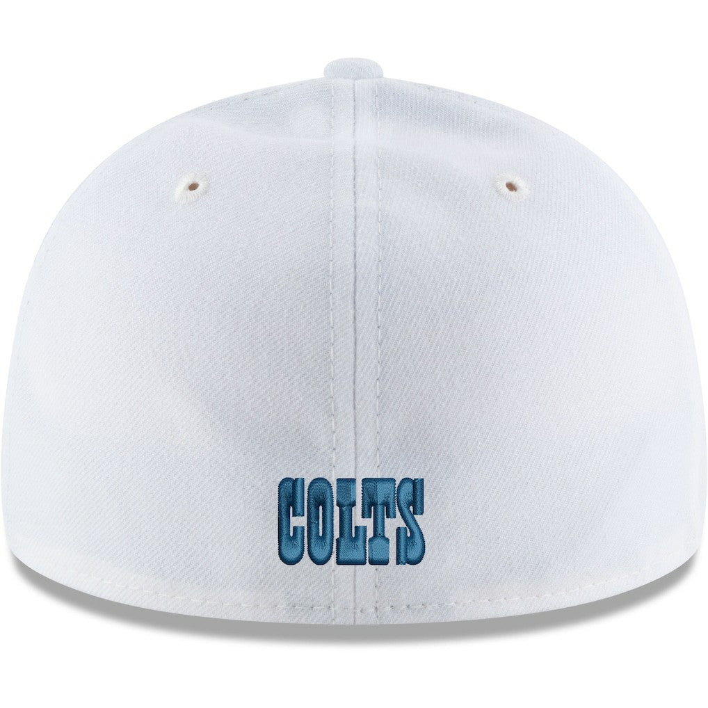 Indianapolis Colts New Era Omaha Low Profile 59FIFTY Fitted Hat White