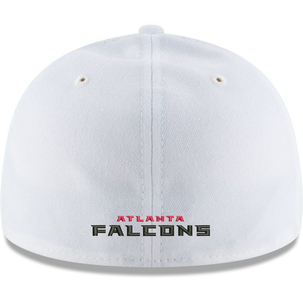 Atlanta Falcons New Era Omaha Low Profile 59FIFTY Fitted Hat White