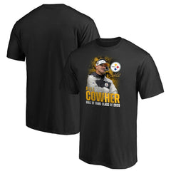 Fanatics Bill Cowher Pittsburgh Steelers 2020 Pro Football Hall of Fame Inductee Coach Graphic T-Shirt Black