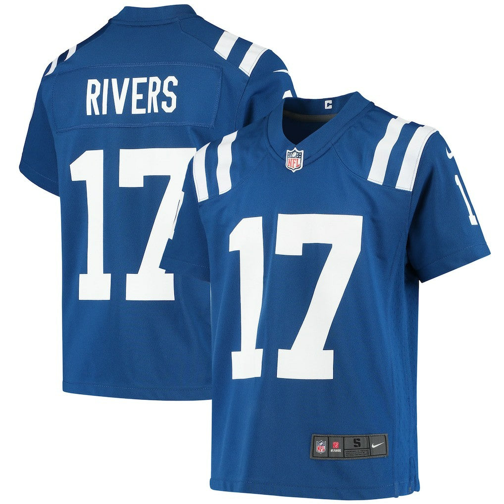 Nike Philip Rivers Indianapolis Colts Youth Game Jersey Royal