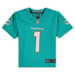 Nike Tua Tagovailoa Miami Dolphins Preschool Game Jersey Aqua