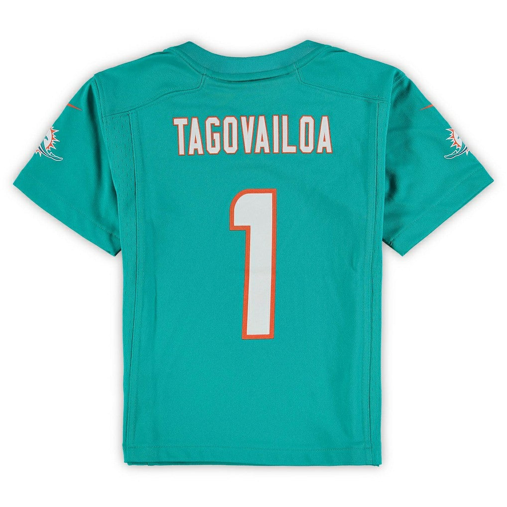 Nike Tua Tagovailoa Miami Dolphins Preschool Game Jersey Aqua