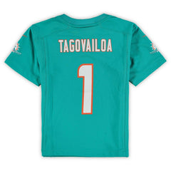 Nike Tua Tagovailoa Miami Dolphins Preschool Game Jersey Aqua