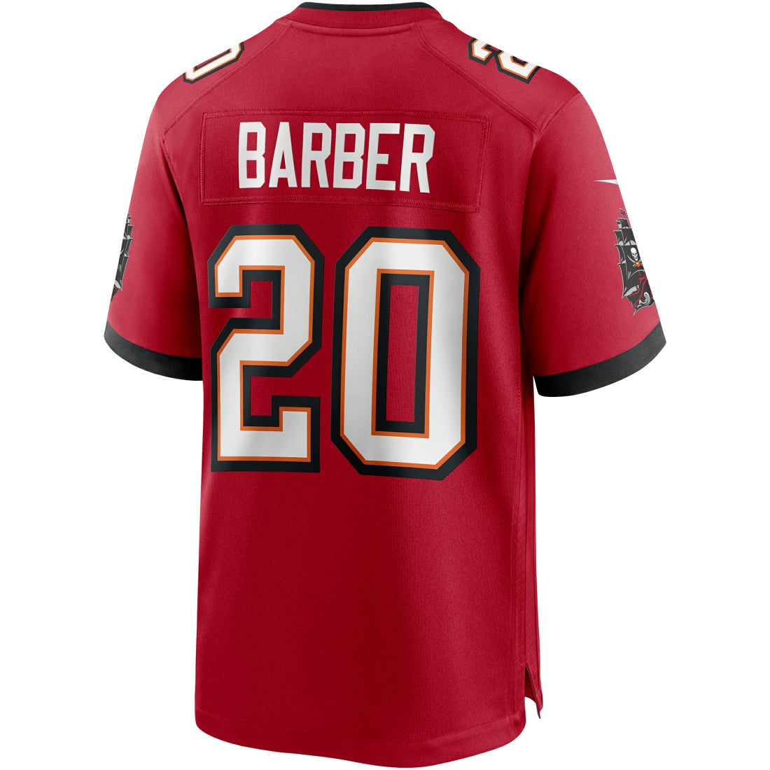 Nike Ronde Barber Tampa Bay Buccaneers Game Retired Player Jersey Red