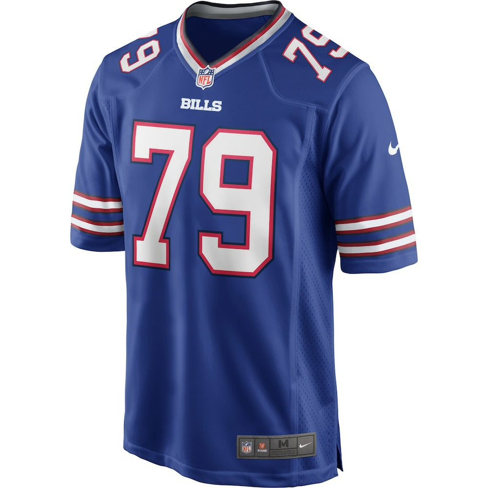 Nike Ruben Brown Buffalo Bills Game Retired Player Jersey Royal