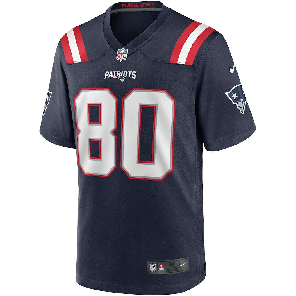 Nike Troy Brown New England Patriots Game Retired Player Jersey Navy
