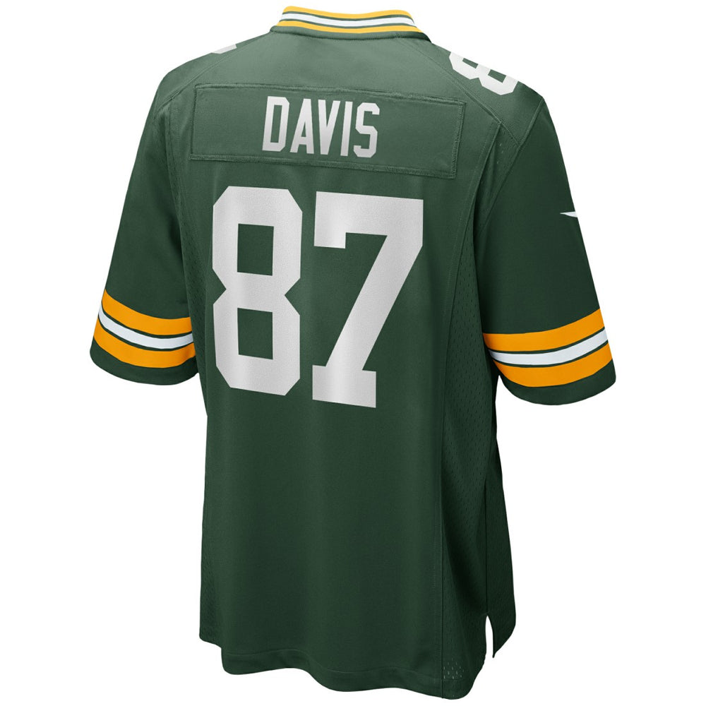 Nike Willie Davis Green Bay Packers Game Retired Player Jersey Green