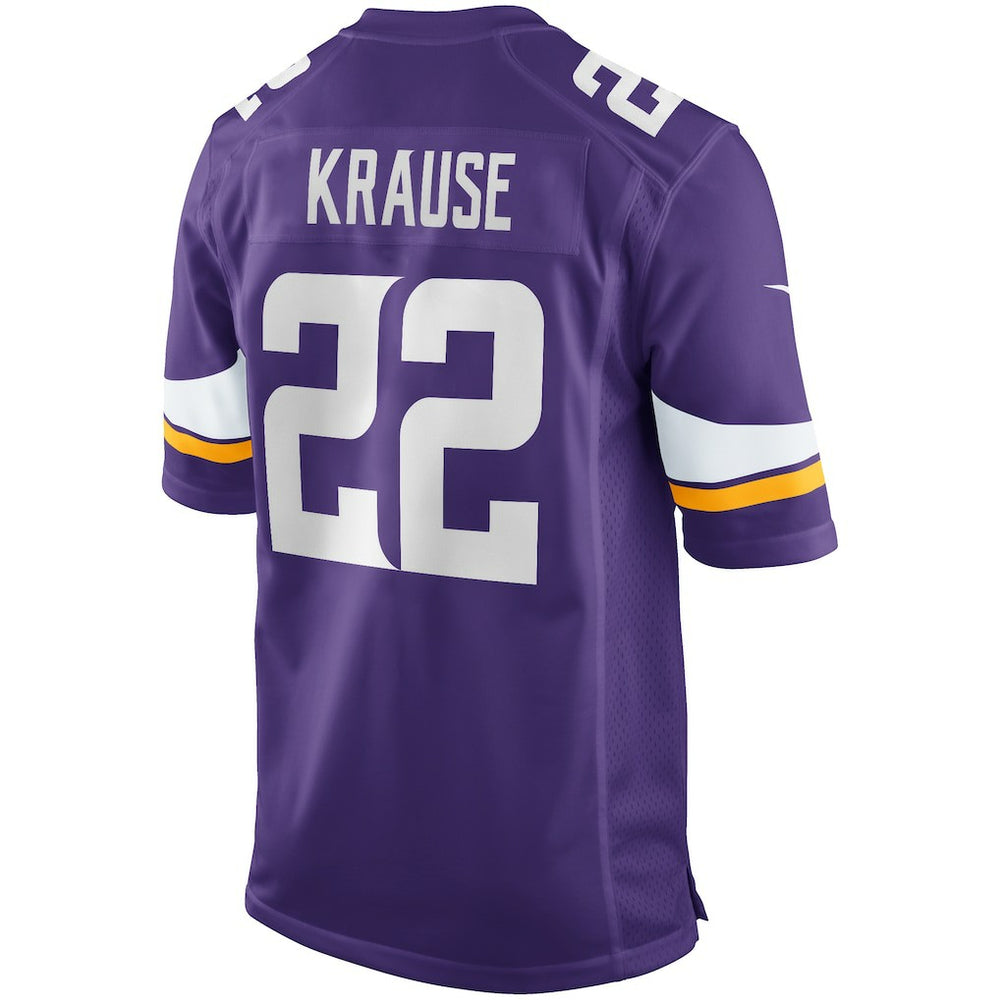 Nike Paul Krause Minnesota Vikings Game Retired Player Jersey Purple