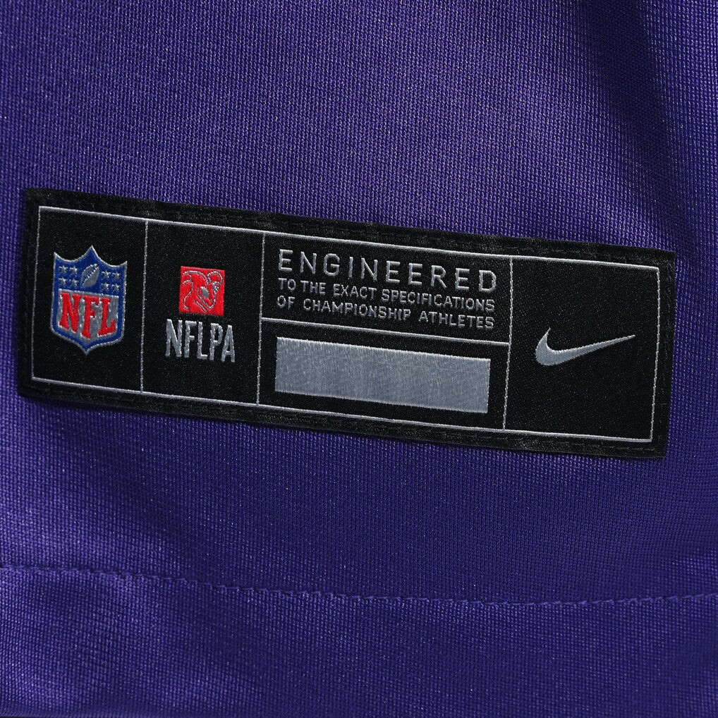 Nike Paul Krause Minnesota Vikings Game Retired Player Jersey Purple