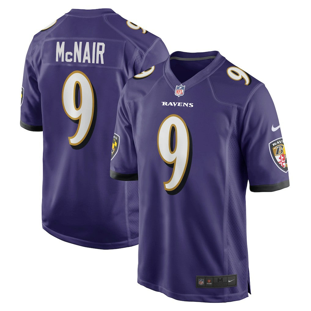Nike Steve McNair Baltimore Ravens Game Retired Player Jersey Purple