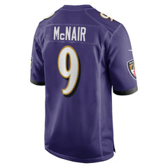 Nike Steve McNair Baltimore Ravens Game Retired Player Jersey Purple