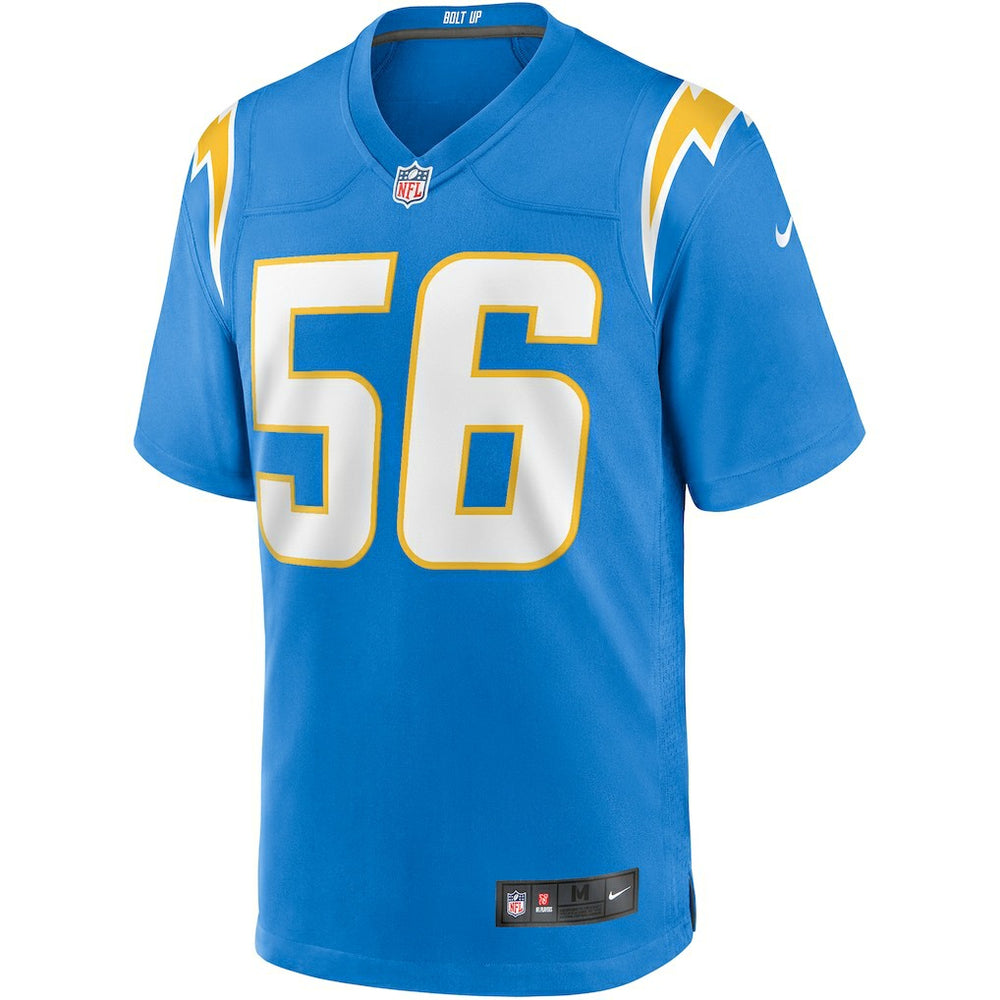 Nike Shawne Merriman Los Angeles Chargers Game Retired Player Jersey Powder Blue